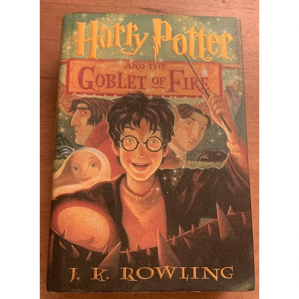 Harry‎ Potter Goblet of Fire JR Rowlings First American Edition 2000 Hardcover